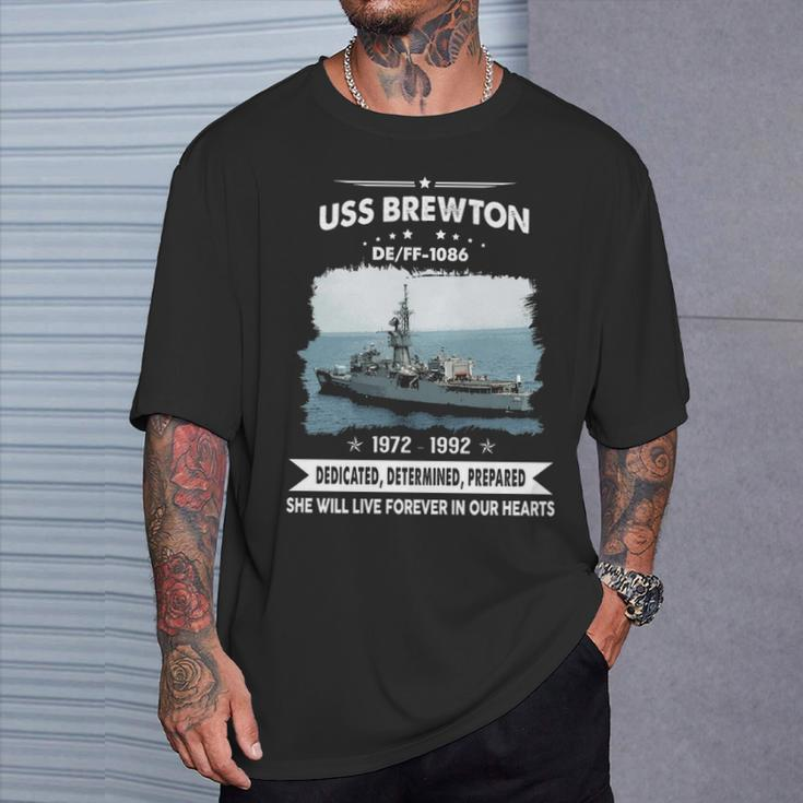 Uss Brewton Ff T-Shirt Gifts for Him