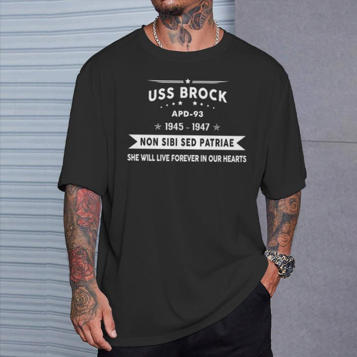 Uss Brock Apd T-Shirt Gifts for Him