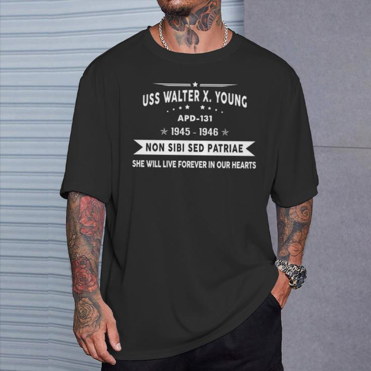 Uss Walter X Young Apd T-Shirt Gifts for Him