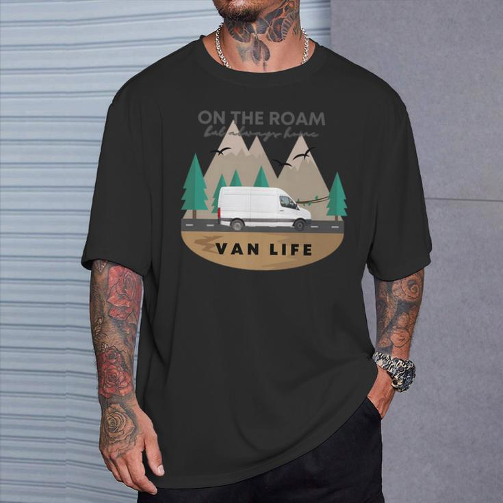 Van Life Sprinter Van T-Shirt Gifts for Him