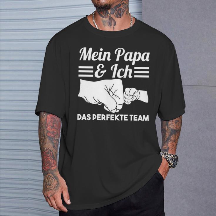 Vatertag Papa Und Sohnater Und Tochter T-Shirt Geschenke für Ihn