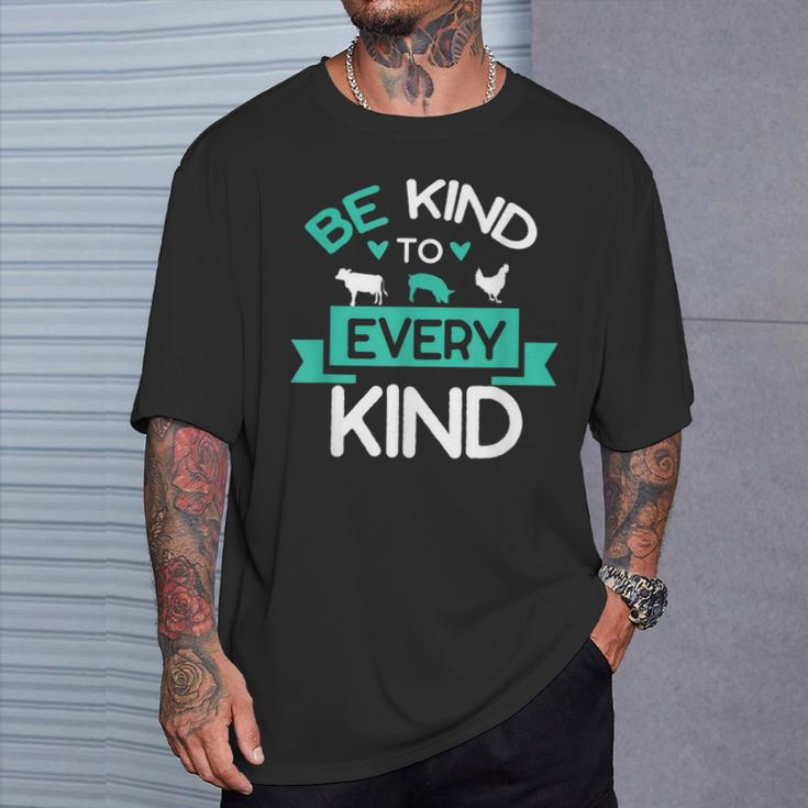Vegan Animals Are Friends Animal Rights Equality Kind T-Shirt Gifts for Him