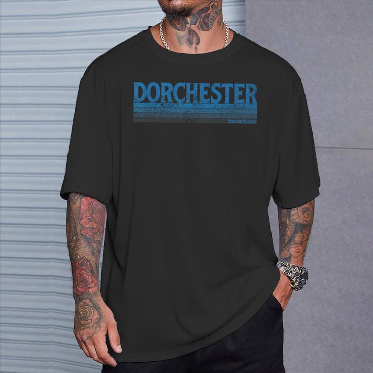 Vintage 1980S Boston Ma Neighborhood Of DorchesterT-Shirt Gifts for Him