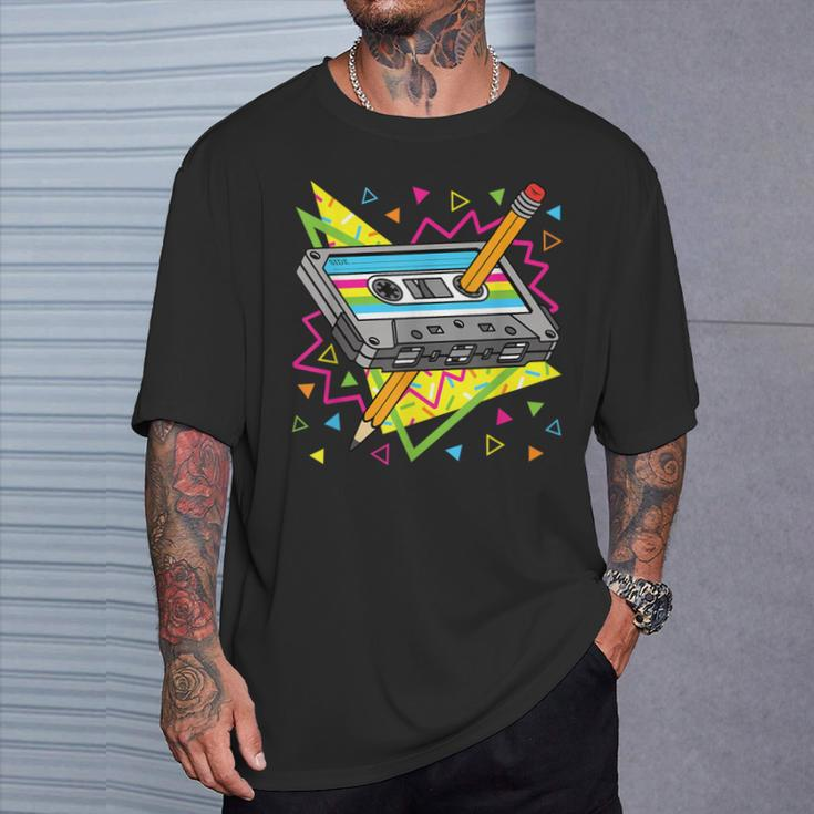 Vintage Cassette Tape 70S 80S 80S Party Outfit Nostalgia T-Shirt Gifts for Him