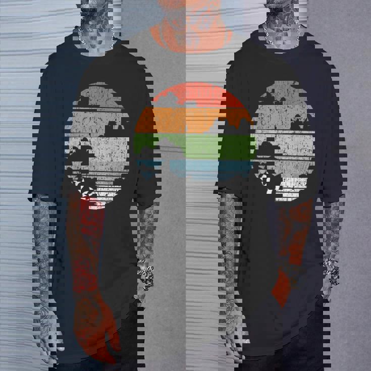 Vintage Cat Retro Cat T-Shirt Geschenke für Ihn