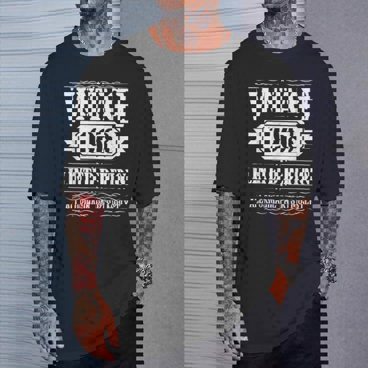 Vintage De 1968 Para Hombre Edición Limitada Cumpleaños De 1968 Camiseta unisex Regalos para él