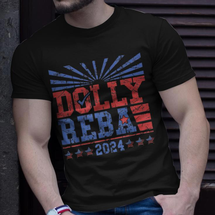 Vintage Dolly And Reba 2024 Make America Fancy Again T-Shirt Gifts for Him