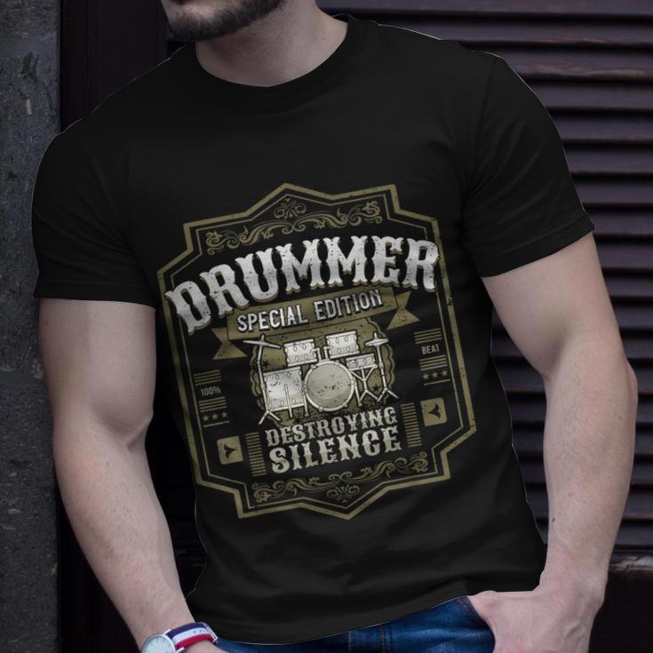 T-shirt Batteria Pulse ECG Per Uomo - Maglietta Cotone Gildan 5000