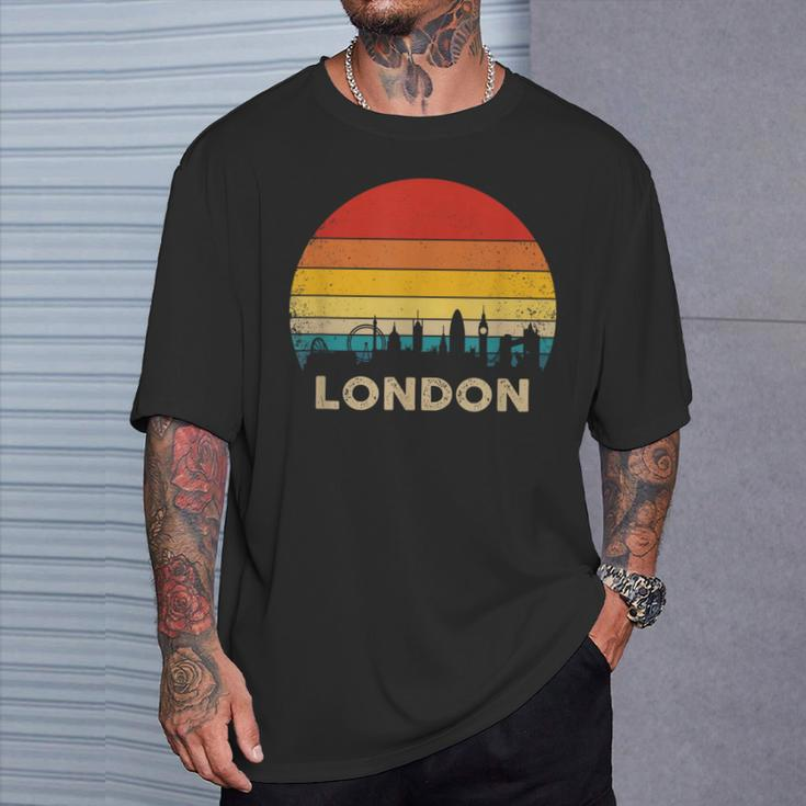 Vintage London England SouvenirT-Shirt Gifts for Him
