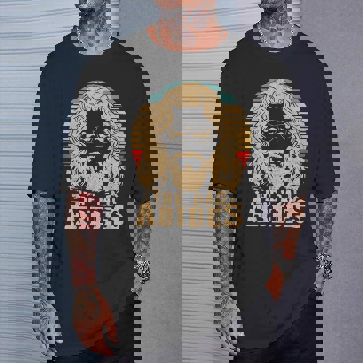 Vintage Retro The Dad Abides Daddy Father's Day T-Shirt Gifts for Him Vintage Retro The Dad Abides Daddy Father's Day T-Shirt Gifts for Him