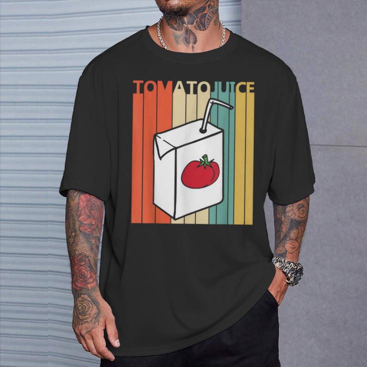 Vintage Tomato Juice T-Shirt Gifts for Him