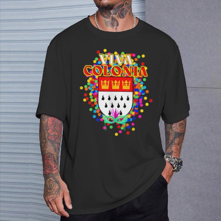 Viva Colonia Carnival Fun City Cologne T-Shirt Geschenke für Ihn