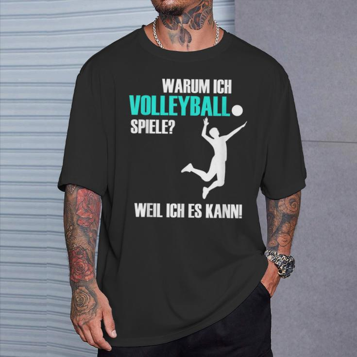 Volleyballer Idea For Volleyballer T-Shirt Geschenke für Ihn