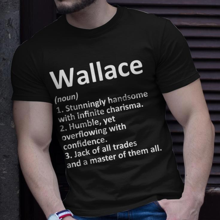 Wallace Definition Personalized Name Birthday T-Shirt Gifts for Him