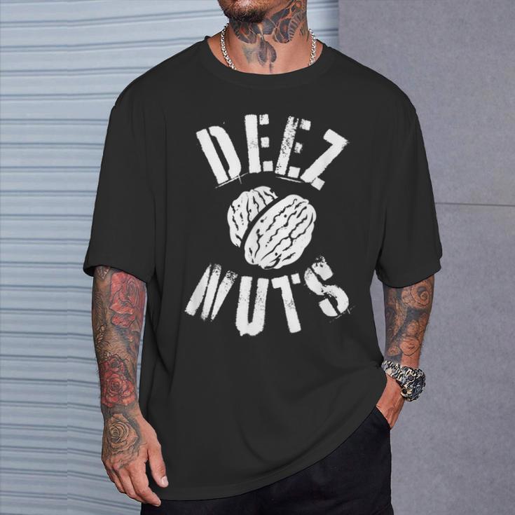 Walnuts Deez Nuts T-Shirt Geschenke für Ihn