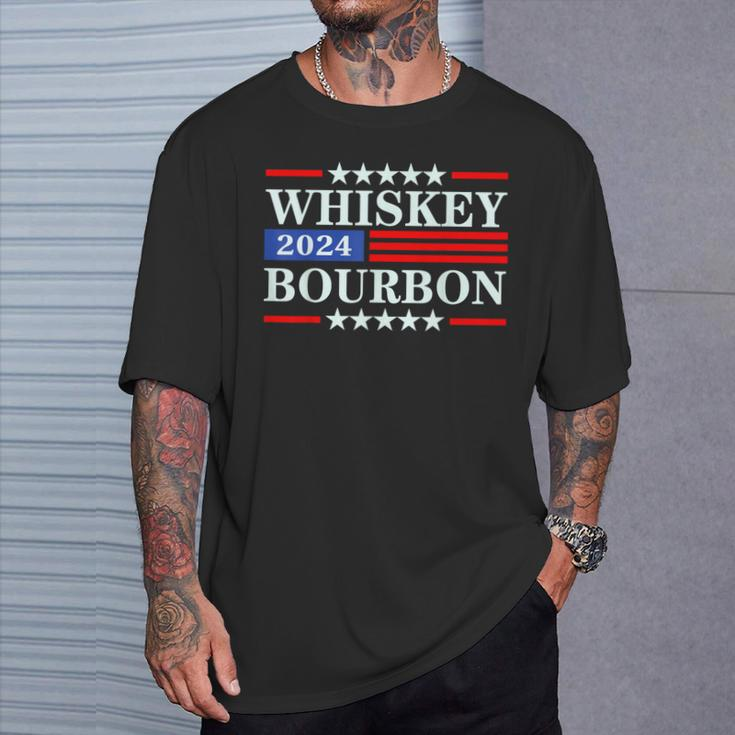 Whiskey 2024 Bourbon T-Shirt Gifts for Him