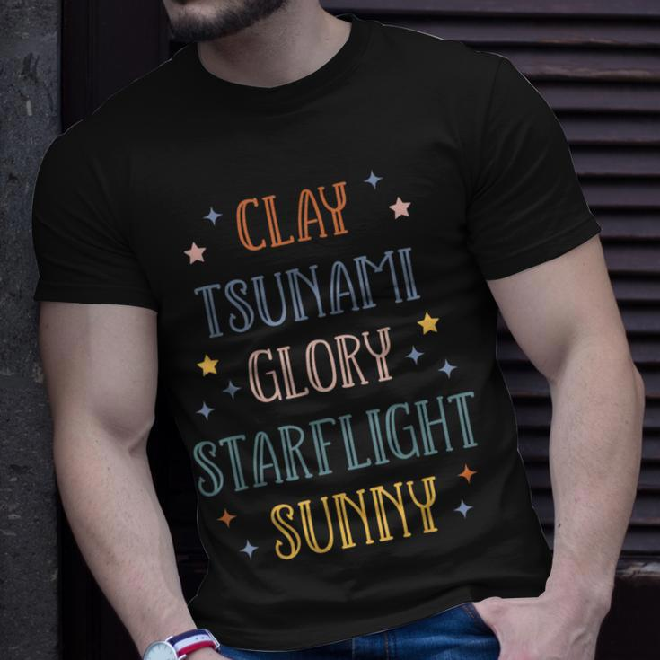 Wings Of Fire Clay Tsunami Glory Starflight Sunny Dragon T-Shirt Gifts for Him