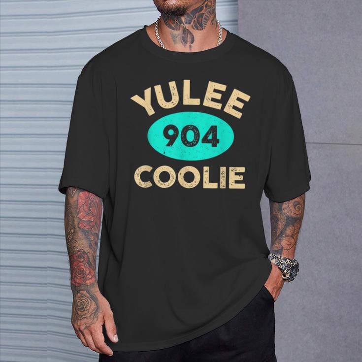 Yulee Coolie 904 Fernandina Beach Suburbs Amelia Island Arts T-Shirt Gifts for Him