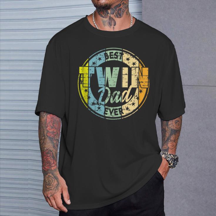 Zwillinge Werdender Papa Zwillingspapa T-Shirt Geschenke für Ihn