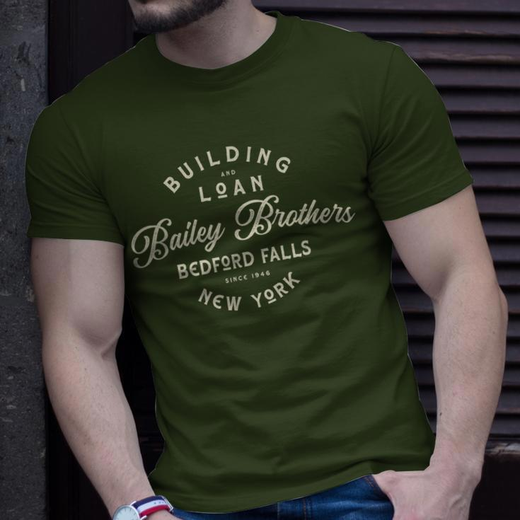 Christmas Bailey Brothers Building & Loan Holiday Classic T-Shirt Gifts for Him