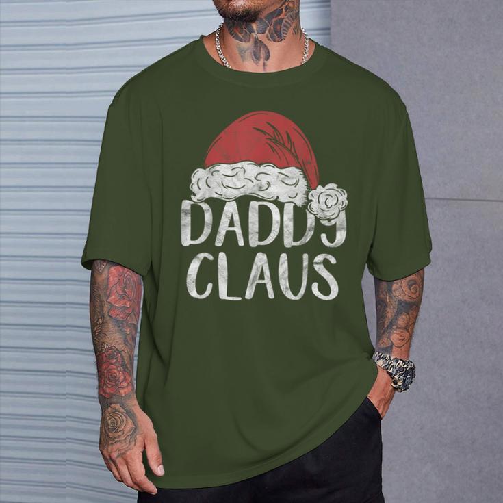 Daddy Claus Christmas Costume Santa Matching Family T-Shirt Gifts for Him