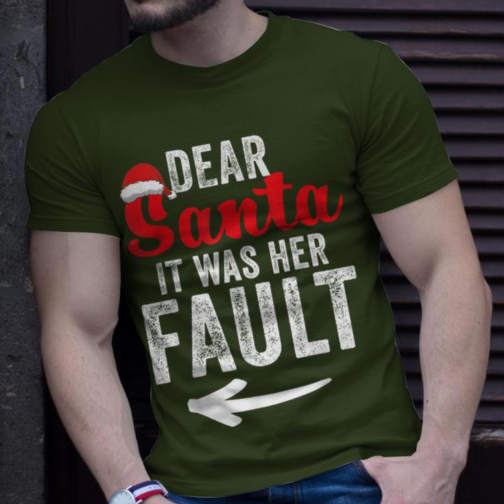 Matching Couples Christmas His And Hers T-Shirt Gifts for Him