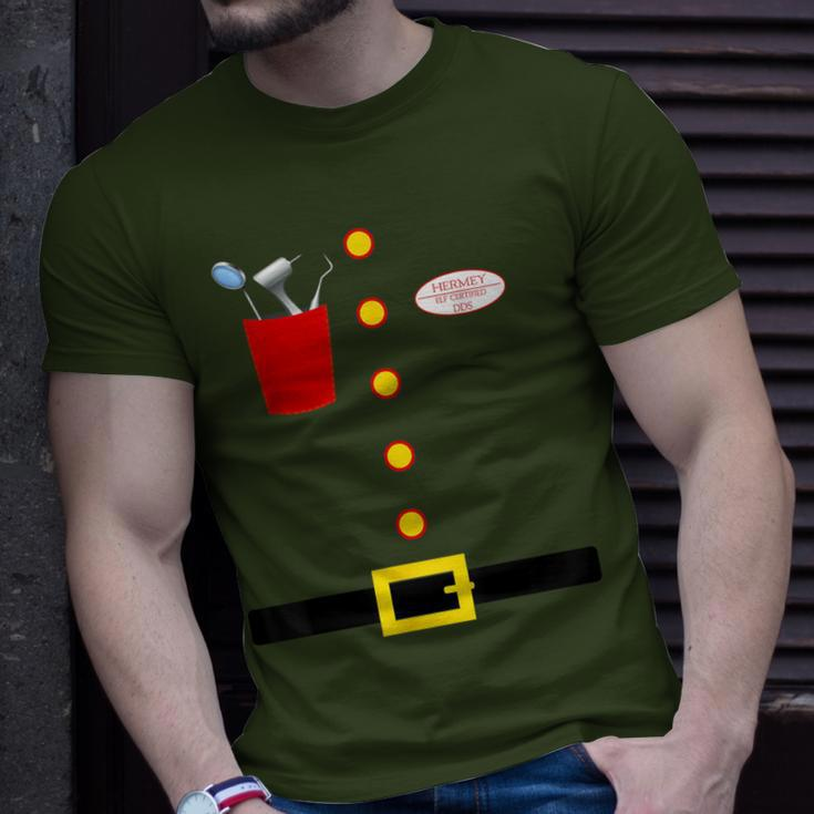Hermey Dentist Elf Costume Elf Dentist Christmas T-Shirt Gifts for Him