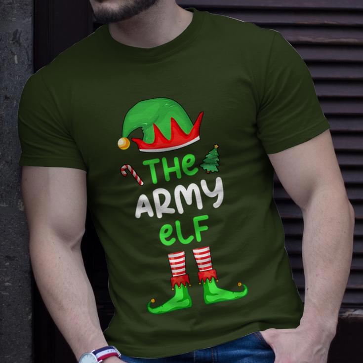 I'm The Army Elf Christmas Family Matching Pajama T-Shirt Gifts for Him