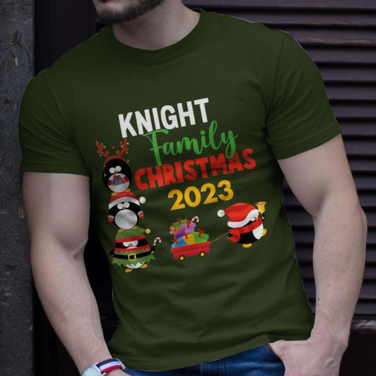 Knight Family Name Knight Family Christmas T-Shirt Gifts for Him