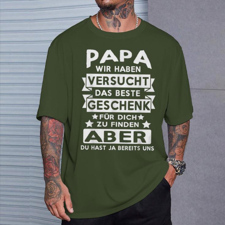 Papa Beste Geschenk Hast Du Christmas Children's Papa T-Shirt Geschenke für Ihn