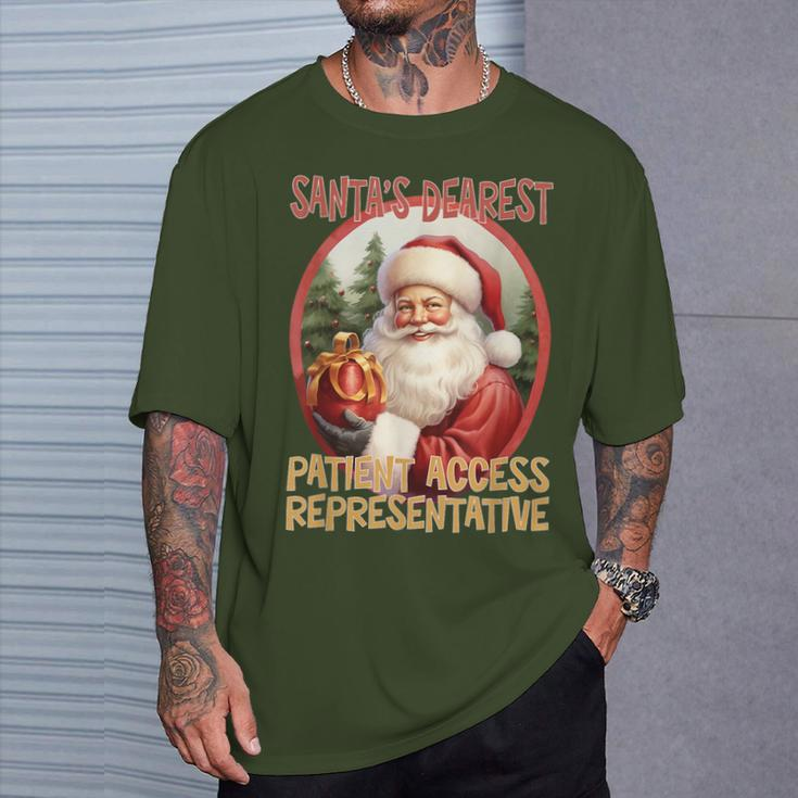 Patient Access Representative Christmas Holiday Love Xmas T-Shirt Gifts for Him