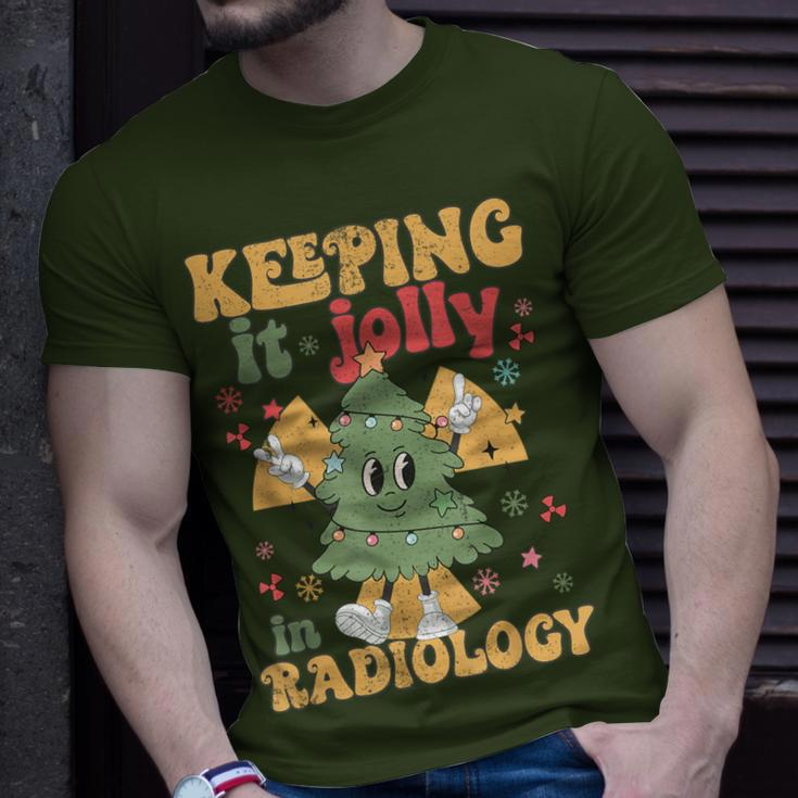 Rad Tech Christmas Tree Keeping It Jolly In Radiology T-Shirt Gifts for Him