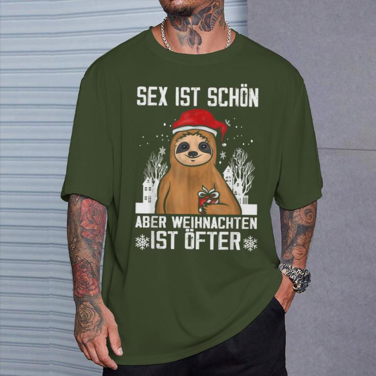 Sex Ist Schön Aber Weihnachten Oft Männer Ugly Christmas T-Shirt Geschenke für Ihn