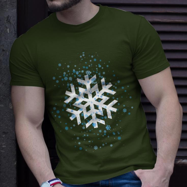 Snowflake Costume Winter Christmas Matching T-Shirt Gifts for Him