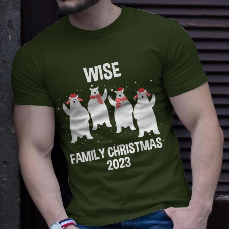 Wise Family Name Wise Family Christmas T-Shirt Gifts for Him