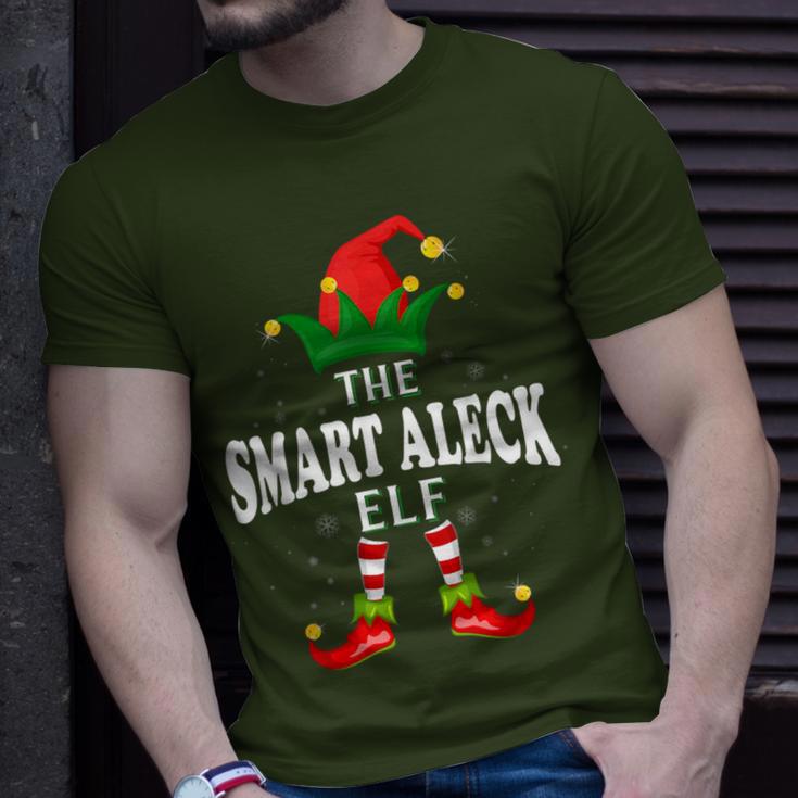 Xmas Smart Aleck Elf Family Matching Christmas Pajama T-Shirt Gifts for Him