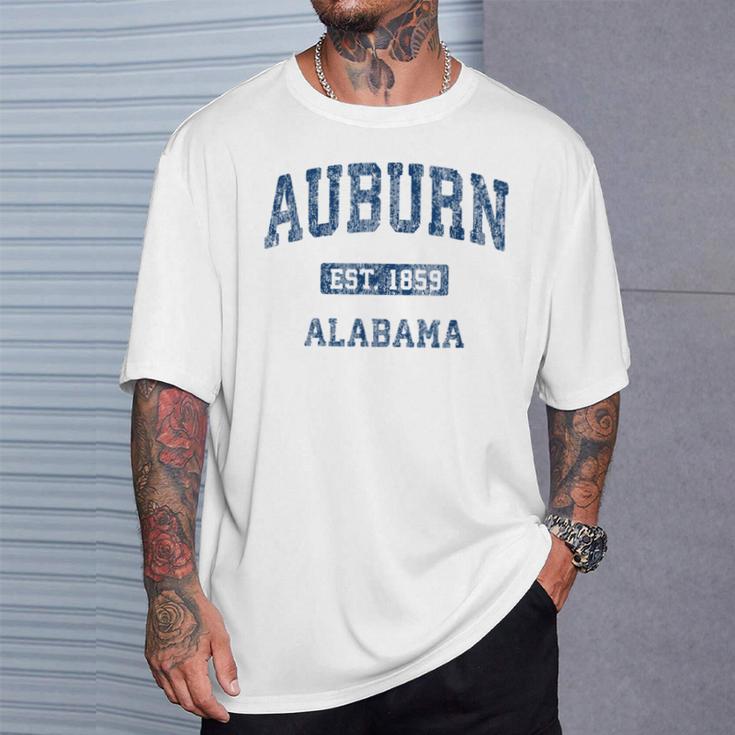 Auburn Alabama Al Vintage Athletic Sports T-Shirt Gifts for Him