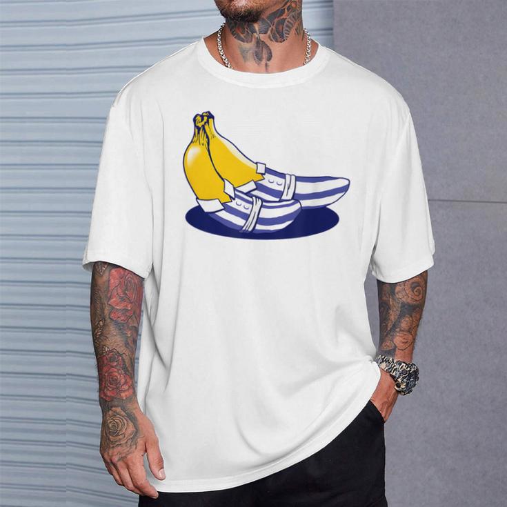 Bananas In Pajamas B1 And B2 Banana Lovers Sleep T-Shirt Gifts for Him