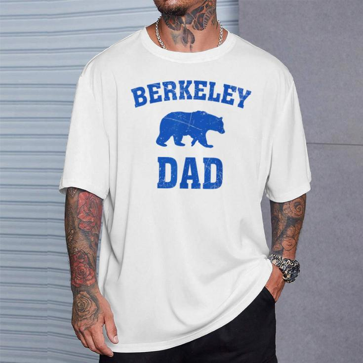 Berkeley Dad Bear Graphic Father's Day T-Shirt Gifts for Him