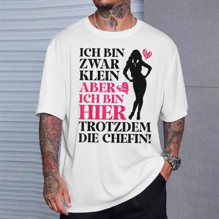 Beste Chefin Hier T-Shirt Geschenke für Ihn