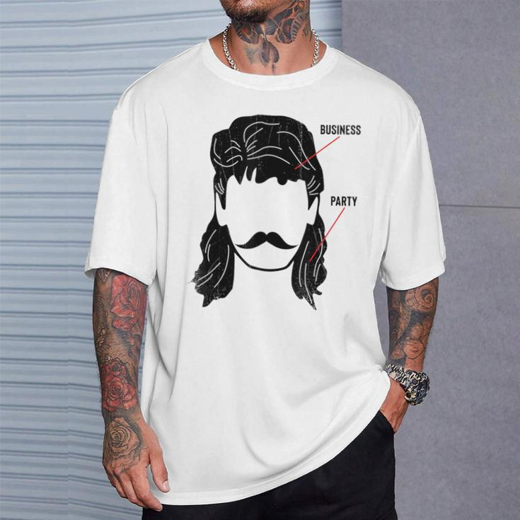 Business In The Front Party In The Back MulletT-Shirt Gifts for Him