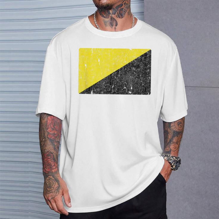Camisa Anarcho Capitalista Anarcho Bandera Anarco-Capitalista Camiseta unisex Regalos para él