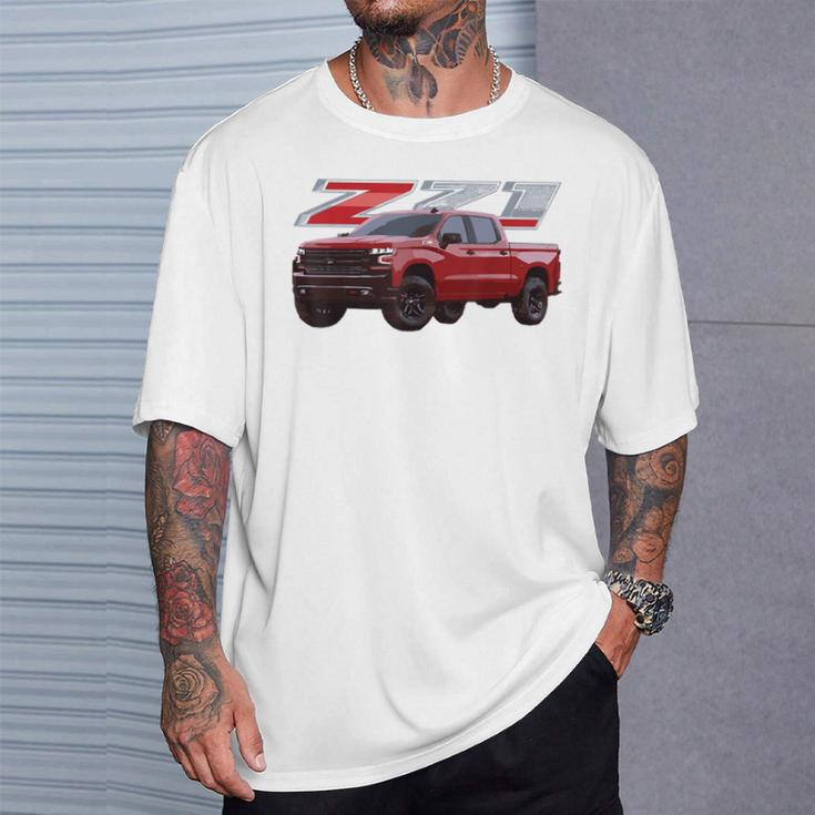 Chevys Silverado Z71 4X4 Truck T-Shirt Gifts for Him