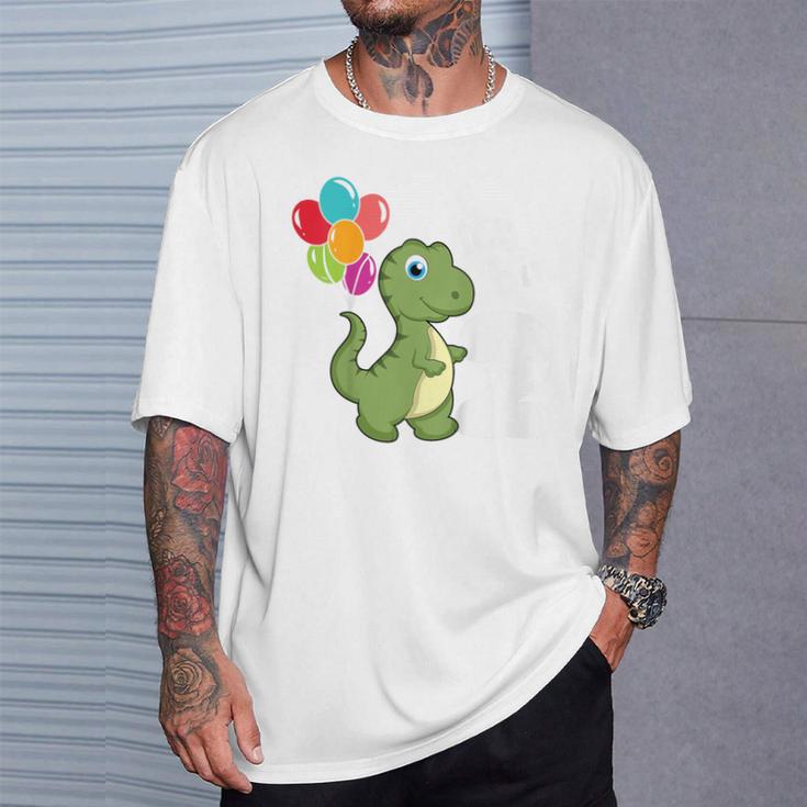 Children's 2Nd Birthday Ich Bin Schon 2 Jahre Dinosaur T-Shirt Geschenke für Ihn