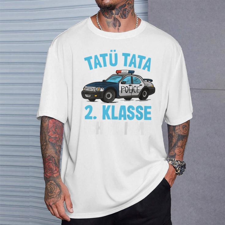 Children's Tatü Tata 2 Class Ich Komme School Boys Police 80 T-Shirt Geschenke für Ihn