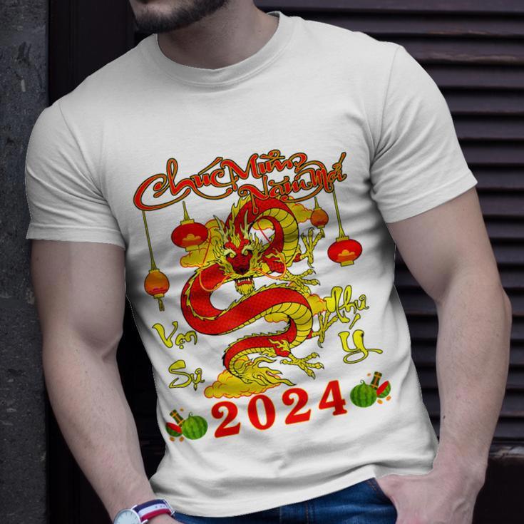 Chuc Mung Nam Moi 2024 Tet Giap Thin Viet Nam New Year 2024 T-Shirt Gifts for Him