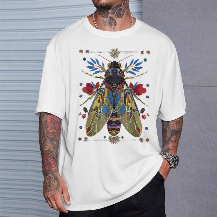 Cicada Entomology Lover Cicada Fest 2024 Broods Xix Xiii T-Shirt Gifts for Him