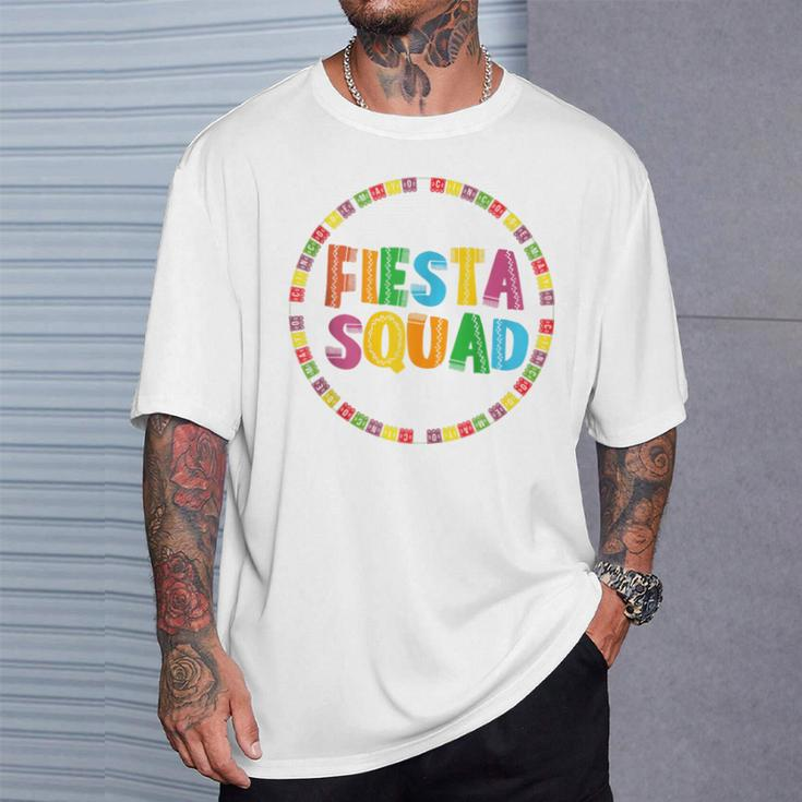 Cinco De Mayo Fiesta Squad Let's Fiesta Mexican Party T-Shirt Gifts for Him