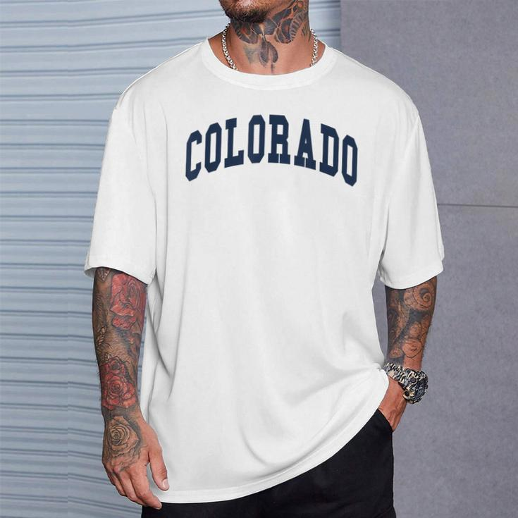 Colorado Throwback Classic T-Shirt Gifts for Him