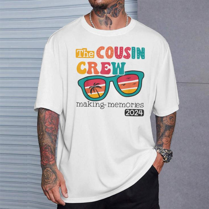 Cousin Crew 2024 Making Memories Summer Family Vacation T-Shirt Gifts for Him